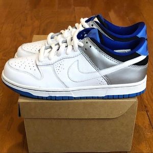 Good 2007 Nike Dunk CL Jordan 7 French Blue sz 8.5